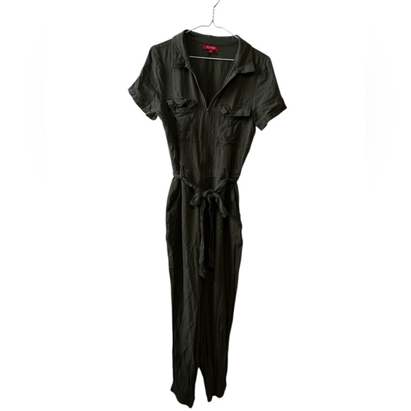 GUESS Olive Green Utility Jumpsuit - Size XS - Picture 1 of 5